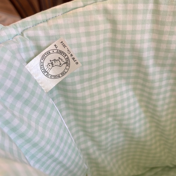 Beatrix Potter Peter rabbit cotton cloth basket personalized Elijah cute - Picture 5 of 8